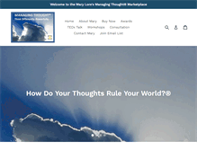 Tablet Screenshot of managingthought.com